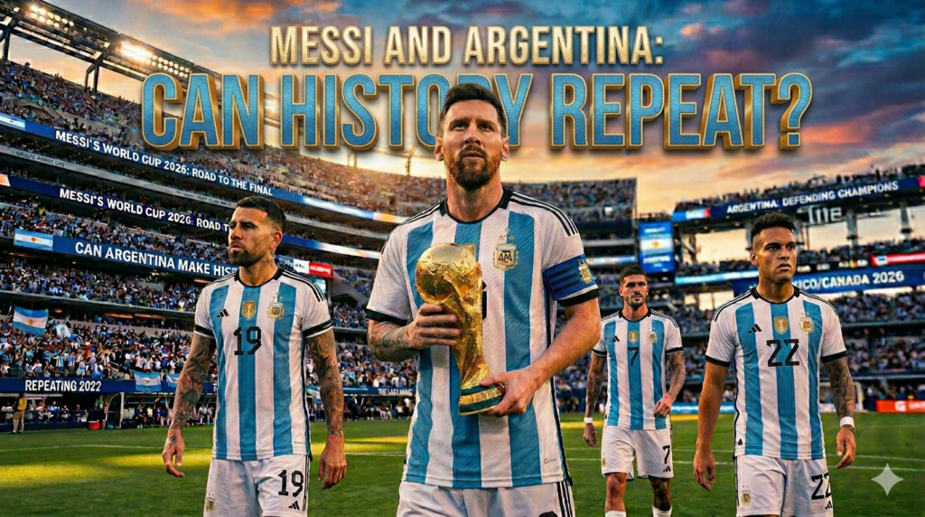 Lionel Messi World Cup 2026 Argentina road to the final