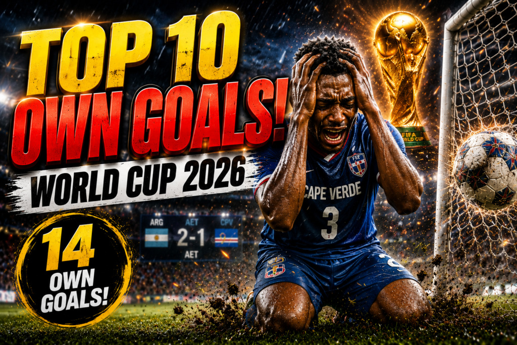 Top 10 Costliest World Cup 2026 Own Goals