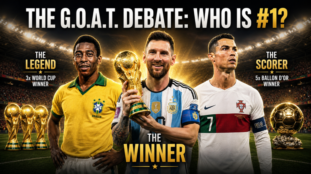 Greatest footballers of all time ranked list