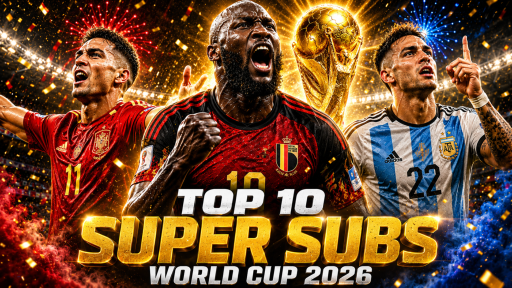 impact substitutes World Cup 2026 2026 ranked, Ferran Torres celebrating the final winner