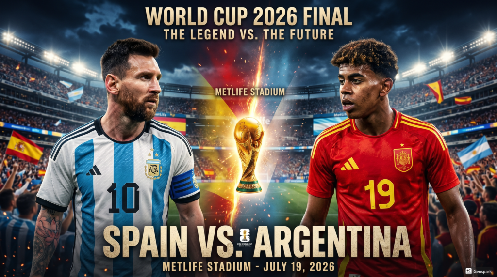 Spain vs Argentina World Cup 2026 final preview MetLife Stadium