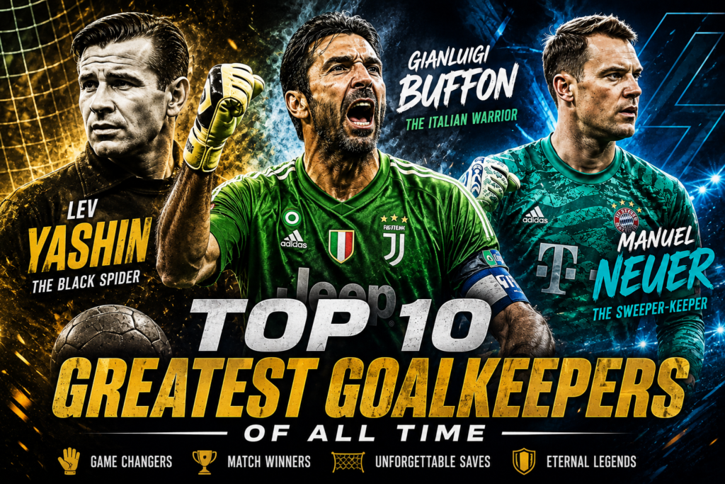 Greatest goalkeepers of all time ranked list