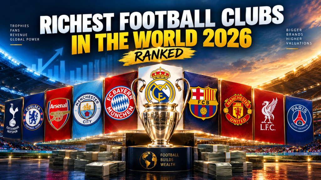 Richest football club in the world revenue ranking
